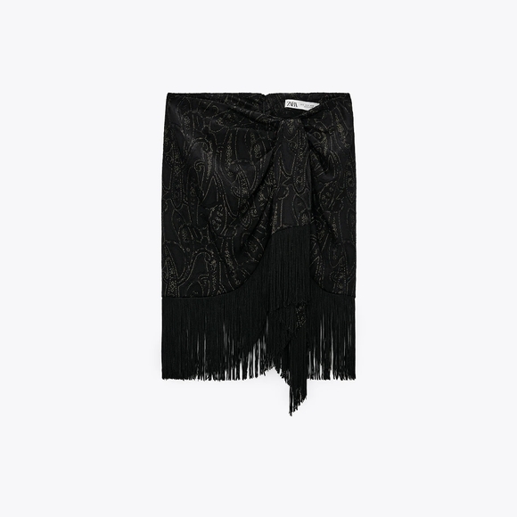 Zara Printed sarong skirt - Picture 3 of 13